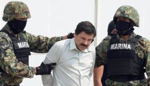 El Chapo Being Arrested